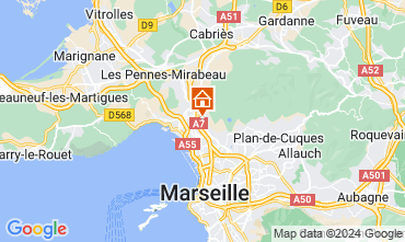 Karte Marseille Villa 127919