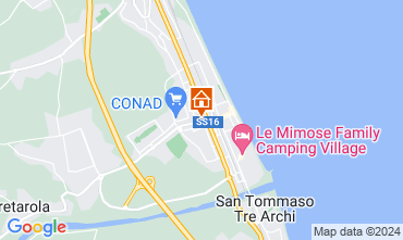 Karte Porto Sant'Elpidio Appartement 127354