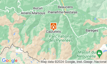 Karte Cauterets Appartement 125758