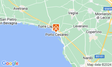 Karte Porto Cesareo Appartement 125456