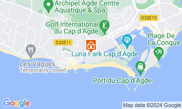 Karte Cap d'Agde Appartement 126298