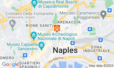 Karte Neapel Appartement 126001