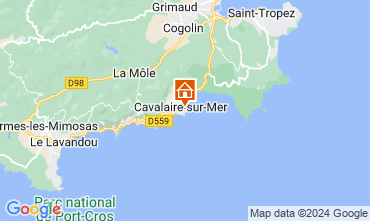 Karte Cavalaire-sur-Mer Appartement 9053