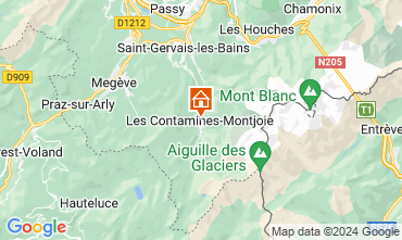 Karte Les Contamines Montjoie Chalet 17282