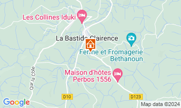 Karte La Bastide-Clairence Haus 126674