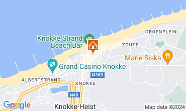 Karte Knokke-Zoute Appartement 125260