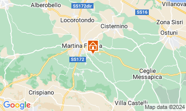 Karte Martina Franca Villa 127494