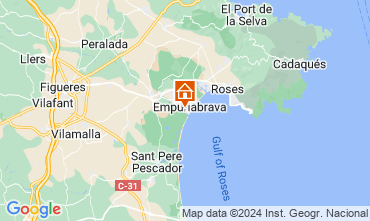 Karte Empuriabrava Villa 94506