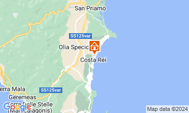 Karte Costa Rei Appartement 76050