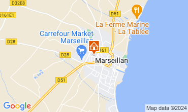 Karte Marseillan Haus 126594