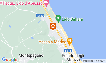 Karte Roseto degli Abruzzi Appartement 48897