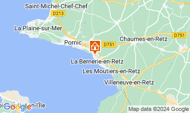 Karte La Bernerie en Retz Haus 128793