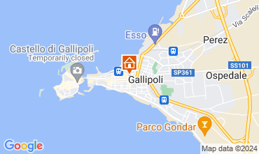 Karte Gallipoli Appartement 128653