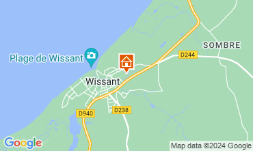 Karte Wissant Villa 113746
