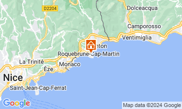 Karte Roquebrune Cap Martin Appartement 128741
