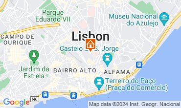 Karte Lissabon Appartement 127808
