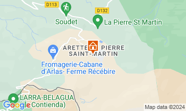 Karte Arette La Pierre Saint Martin Appartement 66669