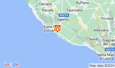 Karte Ugento - Torre San Giovanni Villa 127627