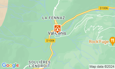 Karte Termignon la Vanoise Ferienunterkunft auf dem Land 3326