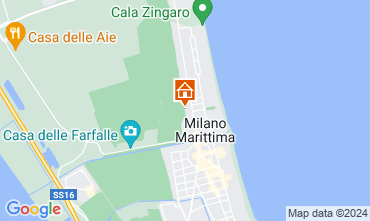 Karte Milano Marittima Appartement 105773