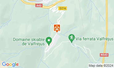 Karte Valfrjus Chalet 128823