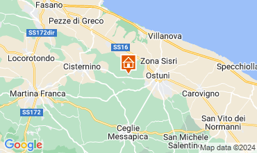 Karte Ostuni Villa 128628