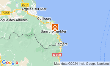Karte Banyuls-sur-Mer Appartement 69044