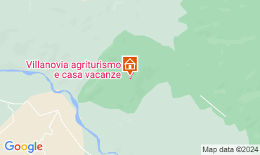 Karte Volterra Ferienunterkunft auf dem Land 128210