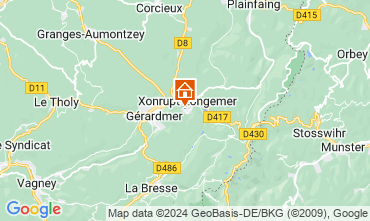 Karte Grardmer Chalet 35155