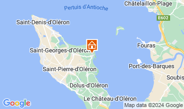 Karte Saint Georges d'Olron Villa 6929