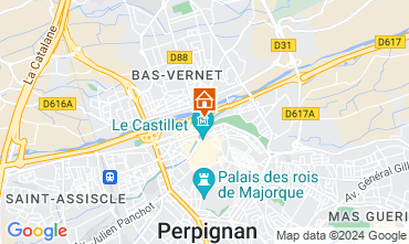 Karte Perpignan Appartement 127936