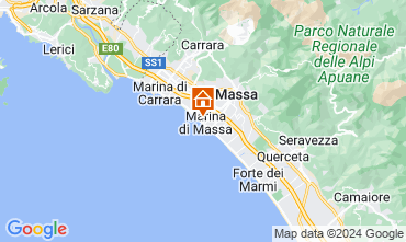 Karte Marina di Massa Appartement 127699