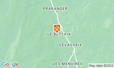 Karte Les Menuires Chalet 116653