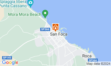 Karte San Foca Appartement 94580
