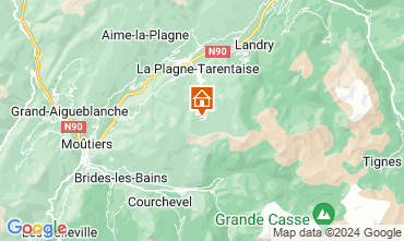 Karte La Plagne Chalet 118998