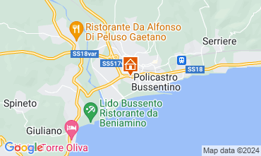 Karte Policastro Bussentino Appartement 94990