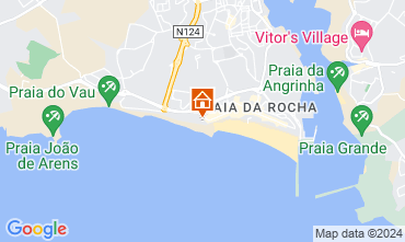 Karte Praia da Rocha Appartement 127103