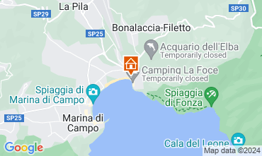 Karte Campo nell'Elba Appartement 123457