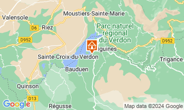 Karte Les Salles sur Verdon Haus 123000