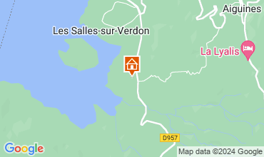 Karte Les Salles sur Verdon Haus 123000