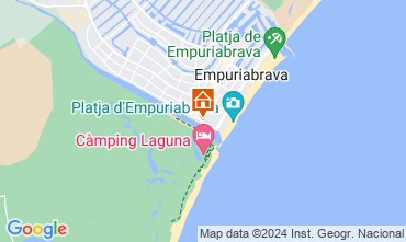 Karte Empuriabrava Appartement 128314