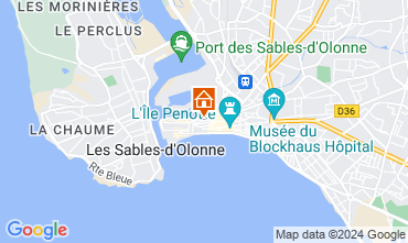 Karte Les  Sables d'Olonne Haus 117483