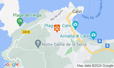 Karte Calvi Haus 128184