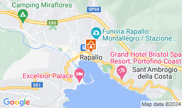 Karte Rapallo Appartement 80314